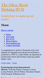 Mobile Screenshot of oboereedmaking.com